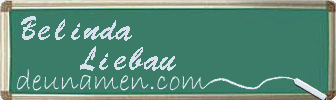 Belinda Liebau Visitenkarte
